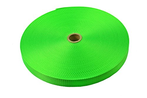 海外正規品 並行輸入品 アメリカ直輸入 LK Sewing 10 Yards - 3/4 Neon Green Heavy Nylon Webbing