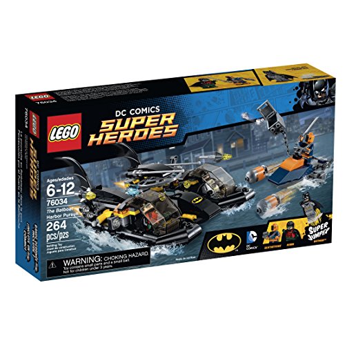 レゴ スーパーヒーローズ マーベル LEGO Super Heroes 76034 The Batboat Harbor Pursuit Building Ki