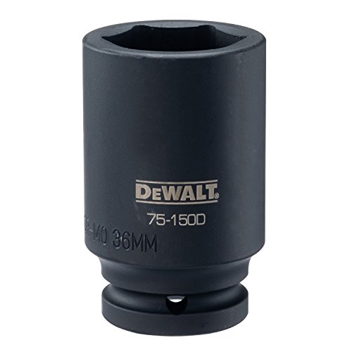 デウォルト 工具 ビットセット DEWALT 3/4 Drive Impact Socket Deep 6 PT 36MM