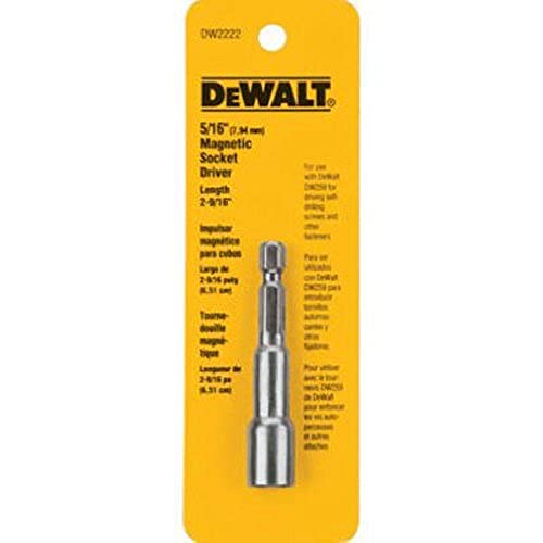 デウォルト 工具 ビットセット Dewalt 1/4 In X 2-9/16 In Magnetic Socket Driver