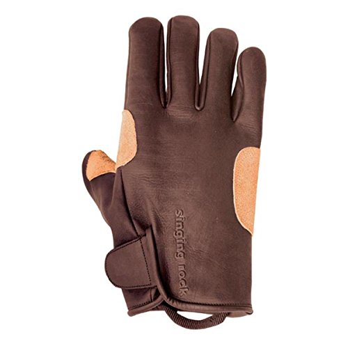 海外正規品 並行輸入品 アメリカ直輸入 Singing Rock Grippy Leather Glove (Large)