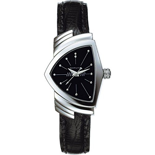 腕時計 ハミルトン レディース Hamilton Women's H24211732 Ventura Analog Display Quartz Black Watch