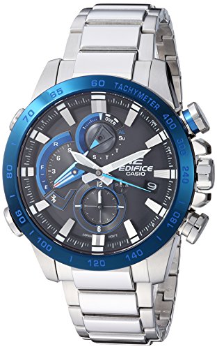 腕時計 カシオ メンズ Casio Men's EQB-800DB-1ACF Edifice Connected Analog Display Quartz Silver Watch