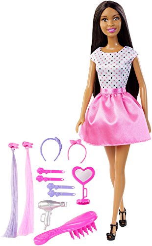 バービー バービー人形 日本未発売 Barbie African American Doll with Hair Accessory