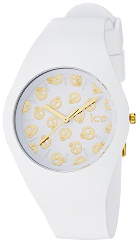 腕時計 アイスウォッチ メンズ Ice-Watch - Ice-Skull - White Gold - Unisex (43mm) Silicone - Quartz