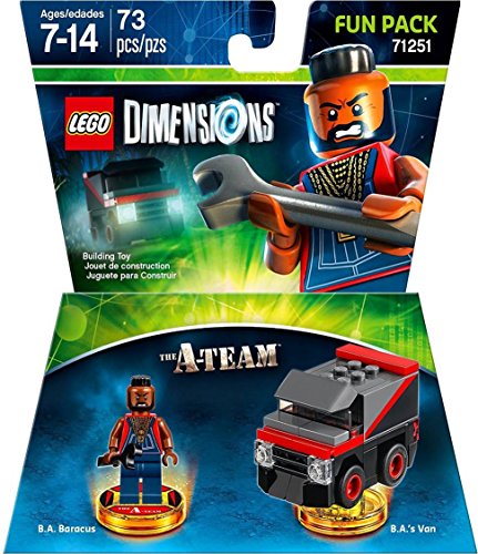 レゴ Warner Home Video - Games LEGO Dimensions, A Team Fun Pack B.A. Baracus - Not Machine Specific