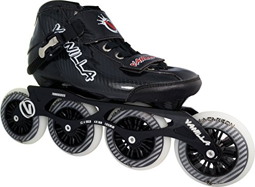インラインスケート 海外正規品 並行輸入品 VNLA Carbon Speed Inline Skates Black 3 Mens 3 / L