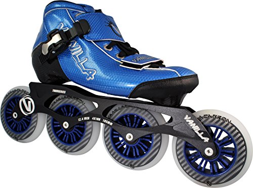 インラインスケート 海外正規品 並行輸入品 VNLA Carbon Speed Inline Skates Blue 3 Mens 3 / La