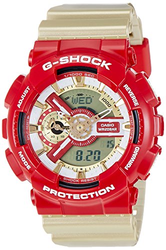 腕時計 カシオ メンズ Casio G-Shock GA-110CS-4A Crazy Colors Analog Digital Watch