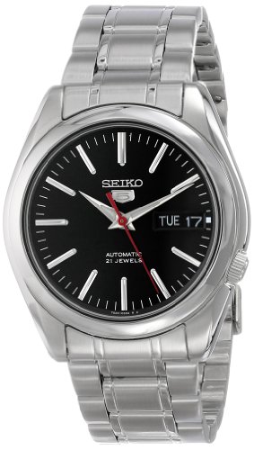 腕時計 セイコー メンズ SEIKO SNK355 Automatic Watch for Men 5-7S Collection - Stunning Silver Dial w