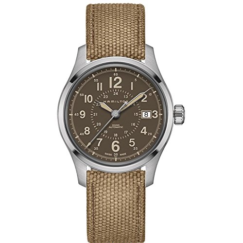 腕時計 ハミルトン メンズ Hamilton H70305993 Brown 40mm Stainless-Steel Khaki Field Auto Mens Watch