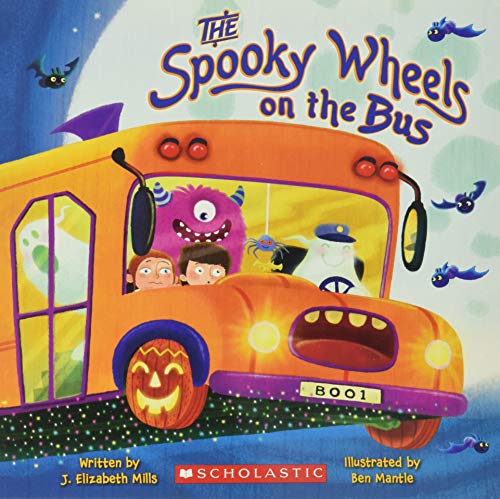 海外製絵本 知育 英語 The Spooky Wheels on the Bus: (A Holiday Wheels on the Bus Book)