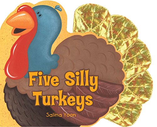 海外製絵本 知育 英語 Five Silly Turkeys