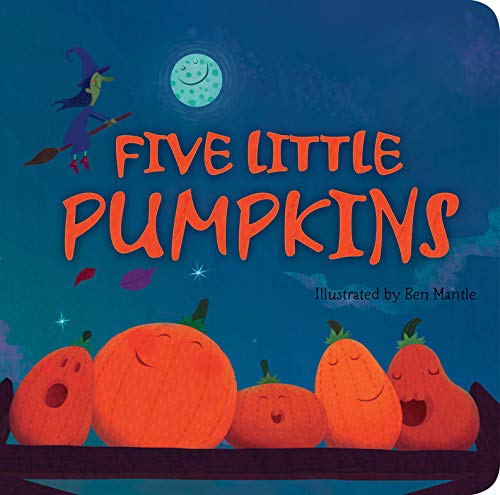 海外製絵本 知育 英語 Five Little Pumpkins: A Rhyming Book for Kids and Toddlers