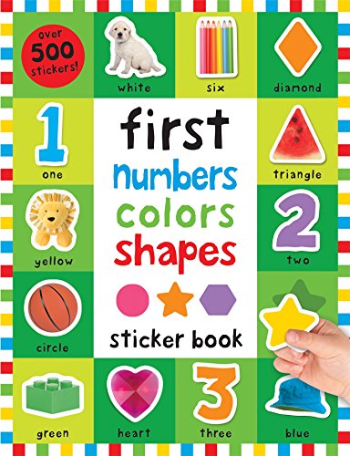海外製絵本 知育 英語 First Numbers, Colors, Shapes (First 100)