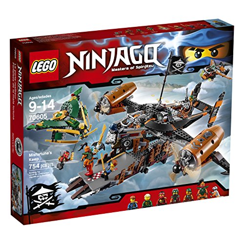 レゴ ニンジャゴー LEGO Ninjago Misfortune's Keep 70605 Building Kit (754 Piece)