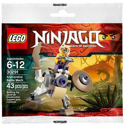 レゴ ニンジャゴー LEGO, Ninjago, Anacondrai Battle Mech (30291) Bagged