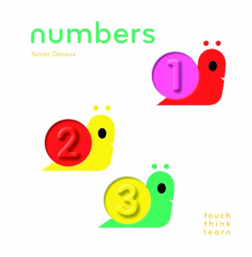 海外製絵本 知育 英語 TouchThinkLearn: Numbers: (Board Books for Baby Learners, Touch Feel Books for C