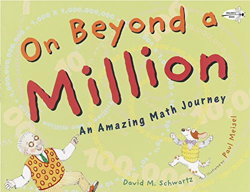 海外製絵本 知育 英語 On Beyond a Million: An Amazing Math Journey