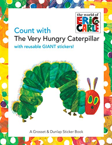 海外製絵本 知育 英語 Count with the Very Hungry Caterpillar (The World of Eric Carle)