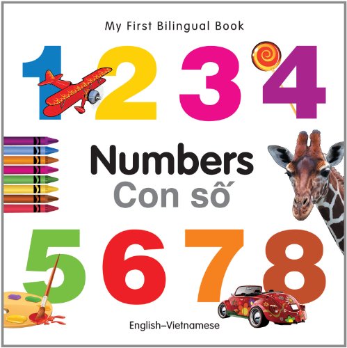 海外製絵本 知育 英語 My First Bilingual Book?Numbers (English?Vietnamese)