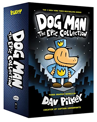 海外製絵本 知育 英語 Dog Man: The Epic Collection: From the Creator of Captain Underpants (Dog Man #1