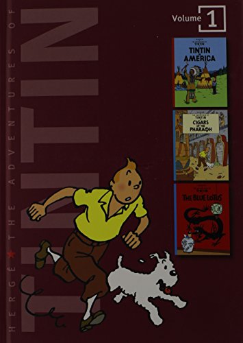 海外製絵本 知育 英語 The Adventures of Tintin, Vol. 1 (Tintin in America / Cigars of the Pharaoh / Th