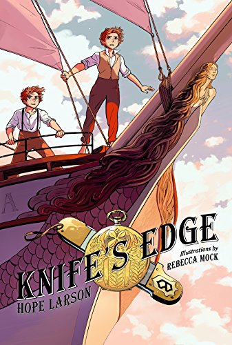 海外製絵本 知育 英語 Knife's Edge: A Graphic Novel (Four Points, Book 2) (Four Points, 2)