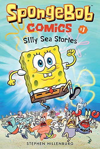 スポンジボブ コミックス 1巻 愚かな海の物語 ペーパーバック SpongeBob Silly Sea Stories