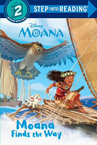 海外製絵本 知育 英語 Moana Finds the Way (Disney Moana) (Step into Reading)