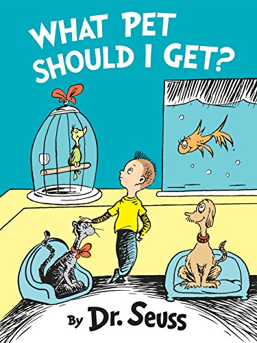 海外製絵本 知育 英語 What Pet Should I Get? (Classic Seuss)