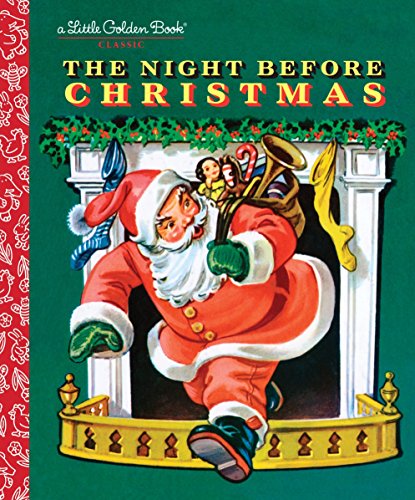 海外製絵本 知育 英語 The Night Before Christmas (Little Golden Book)