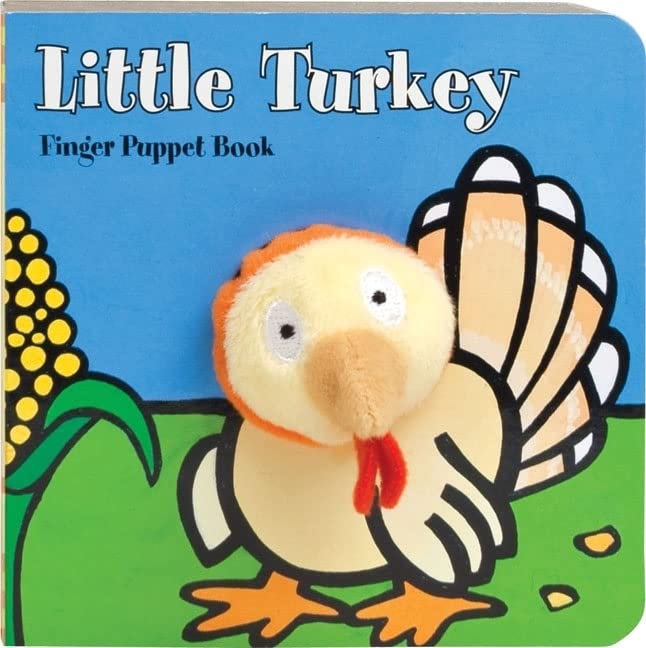 海外製絵本 知育 英語 Little Turkey: Finger Puppet Book: (Finger Puppet Book for Toddlers and Babies,