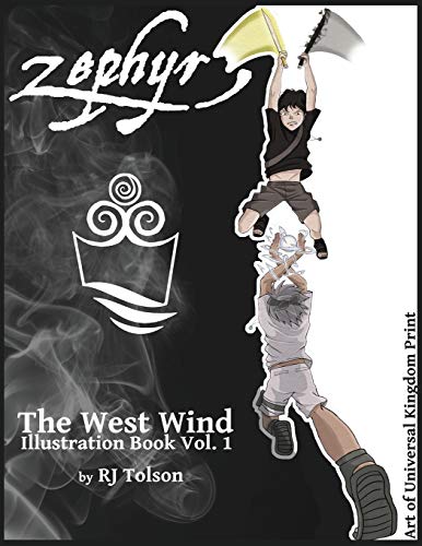 海外製絵本 知育 英語 Zephyr The West Wind Illustration Book: The Art of the Chaos Chronicles, Volume