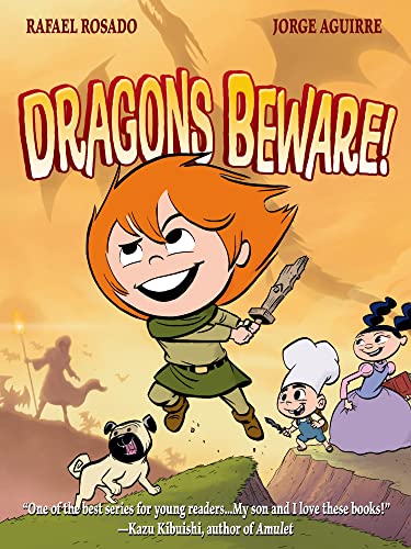 海外製絵本 知育 英語 Dragons Beware! (The Chronicles of Claudette)