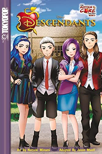 海外製絵本 知育 英語 Disney Manga: Descendants - Rotten to the Core, Book 3: The Rotten to the Core T