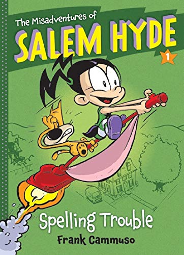 海外製絵本 知育 英語 The Misadventures of Salem Hyde: Book One: Spelling Trouble