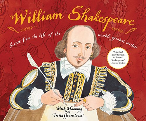 海外製絵本 知育 英語 William Shakespeare: Scenes from the life of the world's greatest writer