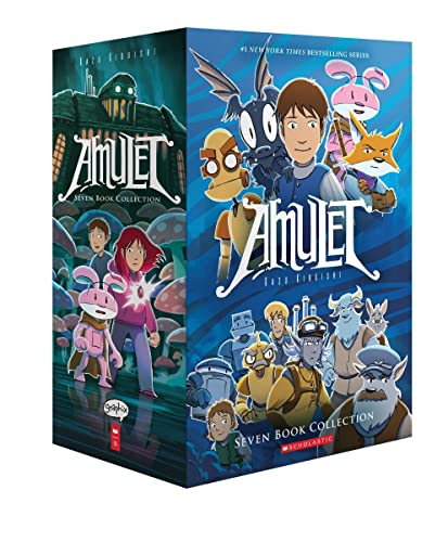 海外製絵本 知育 英語 Amulet Box Set: Books #1-7