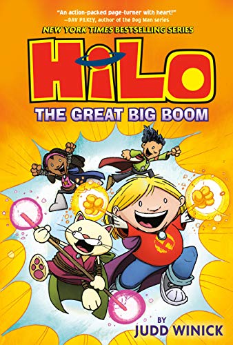 海外製絵本 知育 英語 Hilo Book 3: The Great Big Boom: (A Graphic Novel)