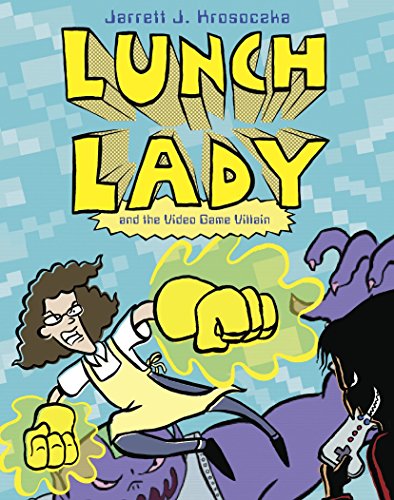 海外製絵本 知育 英語 Lunch Lady and the Video Game Villain: Lunch Lady #9