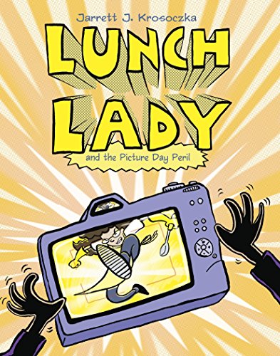 海外製絵本 知育 英語 Lunch Lady and the Picture Day Peril: Lunch Lady #8