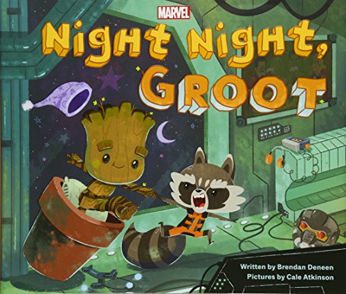 海外製絵本 知育 英語 Night Night, Groot (The Adventures of Rocket and Groot)