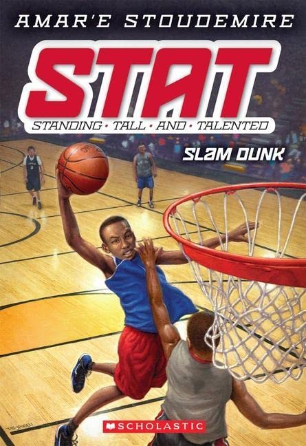 海外製絵本 知育 英語 Slam Dunk (STAT: Standing Tall and Talented #3) (3)