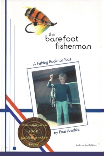 海外製絵本 知育 英語 The Barefoot Fisherman: A fishing book for kids