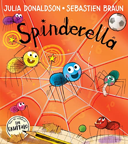海外製絵本 知育 英語 Spinderella: The hilarious illustrated children's picture book from the author