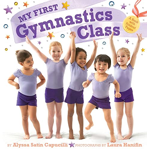 海外製絵本 知育 英語 My First Gymnastics Class: A Book with Foldout Pages
