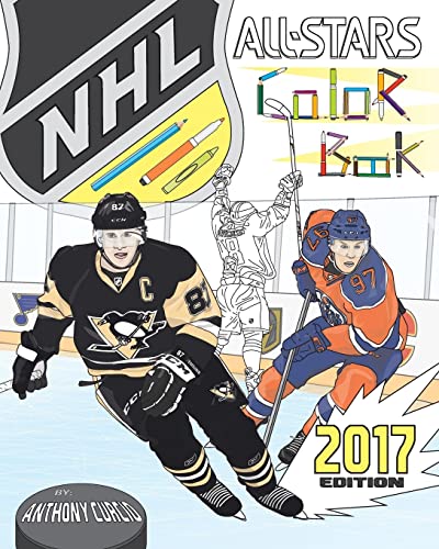 海外製絵本 知育 英語 NHL All Stars 2017: Hockey Coloring and Activity Book for Adults and Kids: feat.