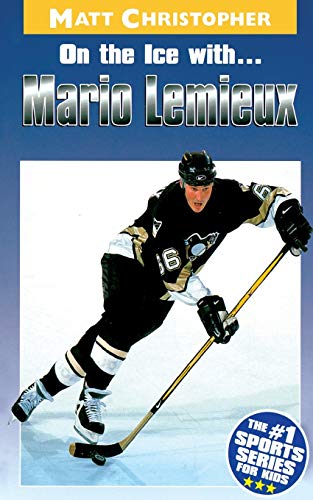 海外製絵本 知育 英語 On the Ice with.Mario Lemieux