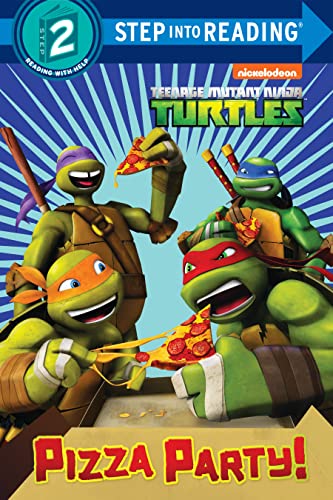 海外製絵本 知育 英語 Pizza Party! (Teenage Mutant Ninja Turtles) (Step into Reading)